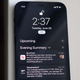 Example of Notification Summary on iOS 15 beta